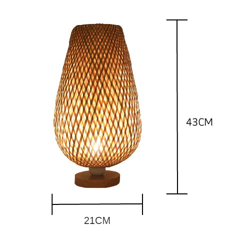 BambooElegance - Vintage Bambu Lampor