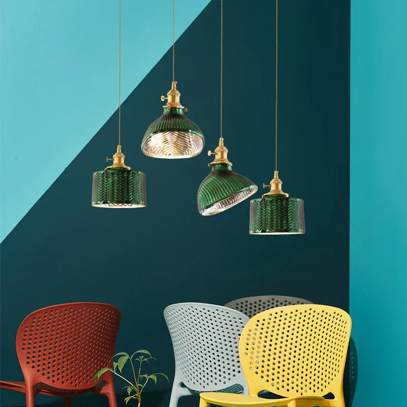 LuminaGlow - Vintage Glas Hänglampor