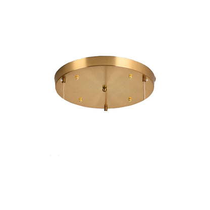 Kopparhängande lampa av glas – Modern LED-lampa | För vardagsrum och sovrum