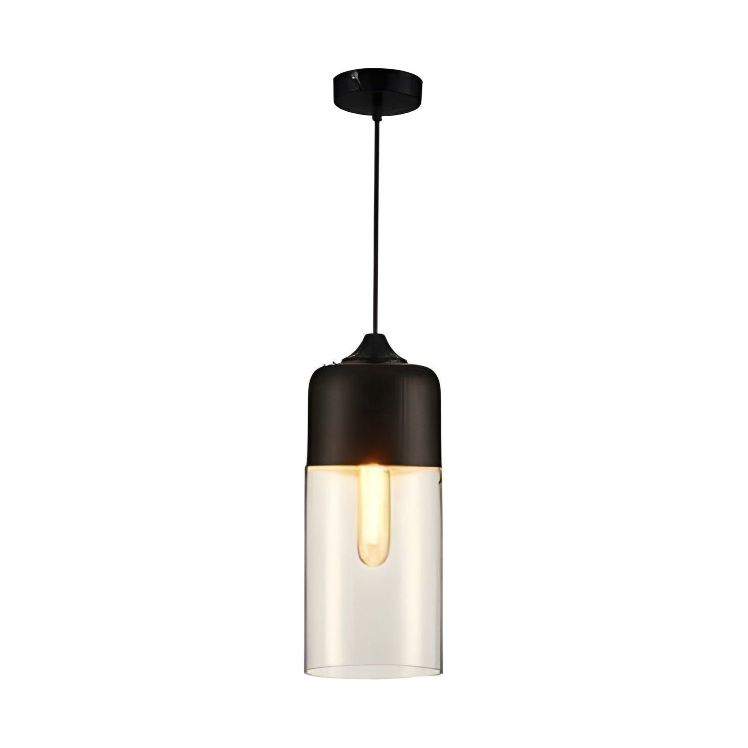 LED-Hänglampa i glas – Modern, skandinavisk design för stiliga vardagsrum