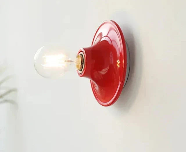 VintageGlow - Retro Vägglampa med LED Spot