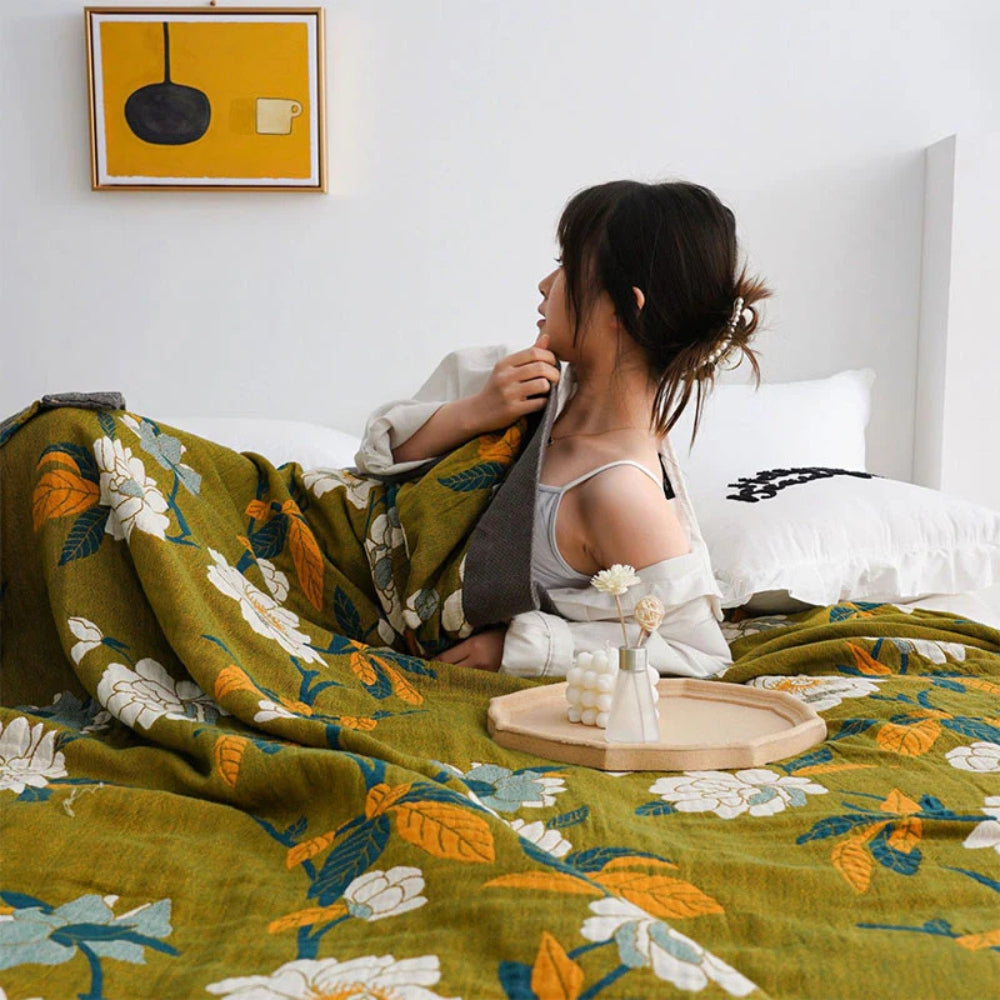 Vintage Bloom Komfort Sofföverdrag