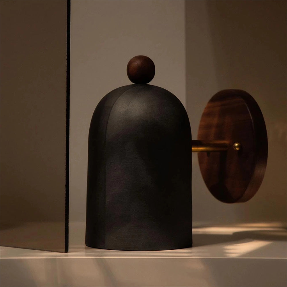 Vintage-inspirerad sovrumsvägglampa