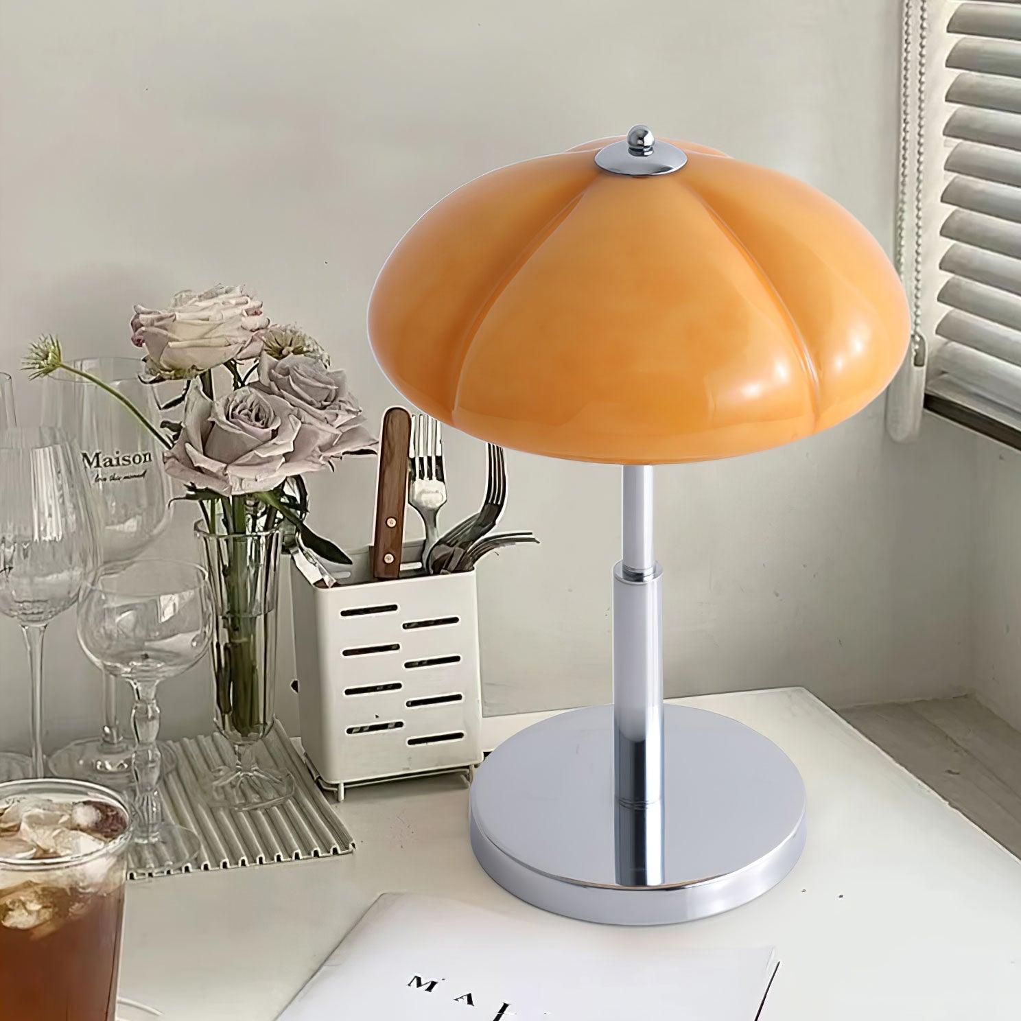 Minimalist Bauhaus Svamp Bords Lampa