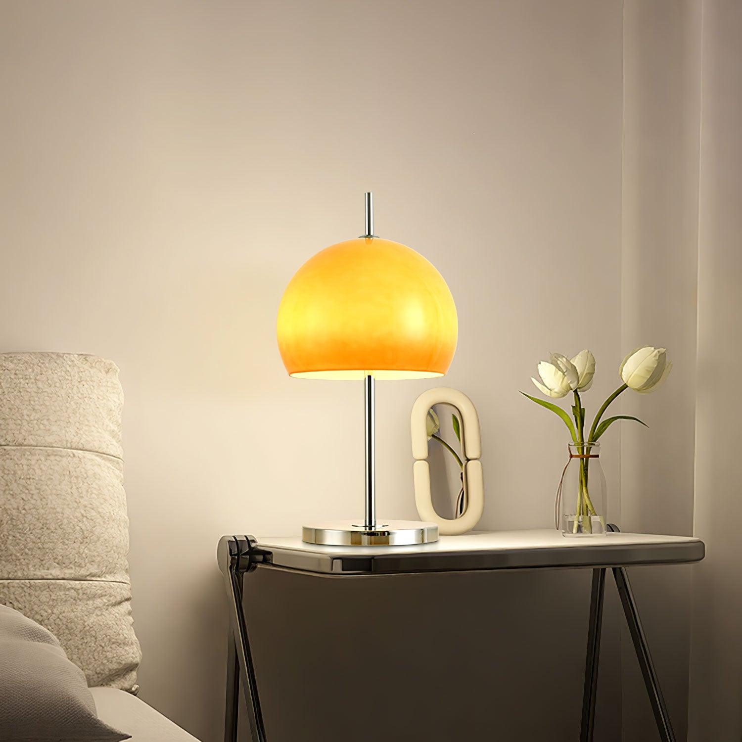 Minimalist Bauhaus Svamp Bords Lampa