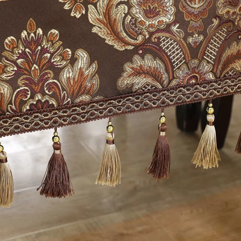 Vintessa Vintage Broderad Fringed Duk