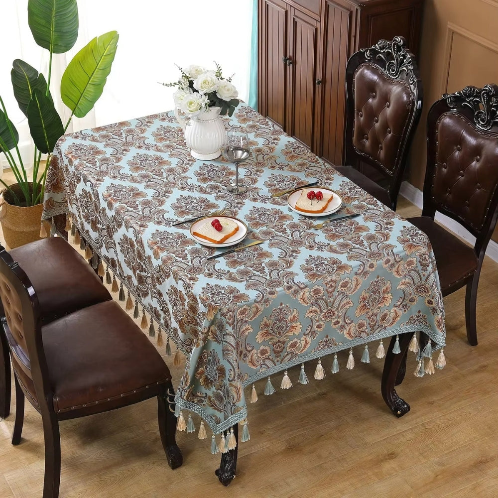 Vintessa Vintage Broderad Fringed Duk