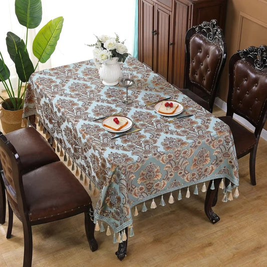 Vintessa Vintage Broderad Fringed Duk