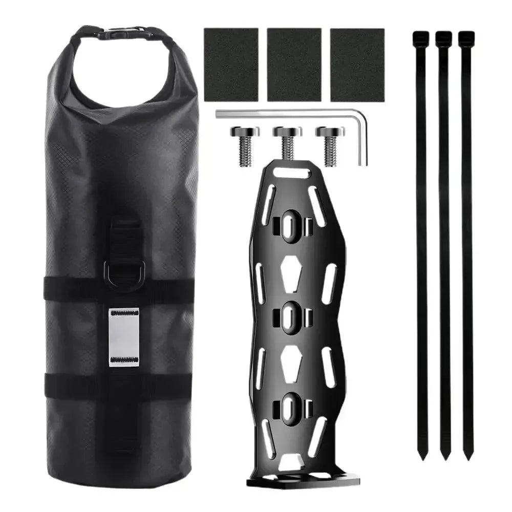 Vattentäta cykelpacktasskar för framhjul