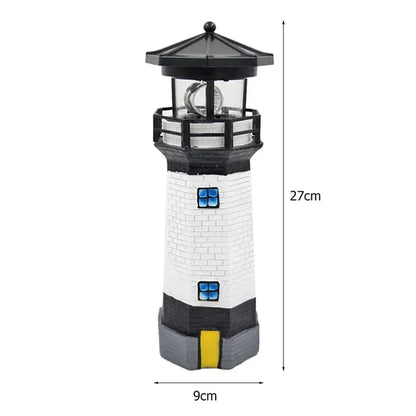 OceanGlow - Fyr Solenergi LED-lampa