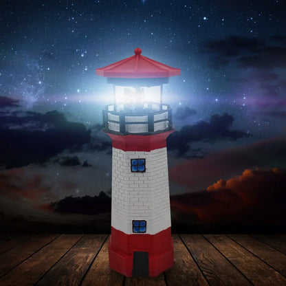 OceanGlow - Fyr Solenergi LED-lampa