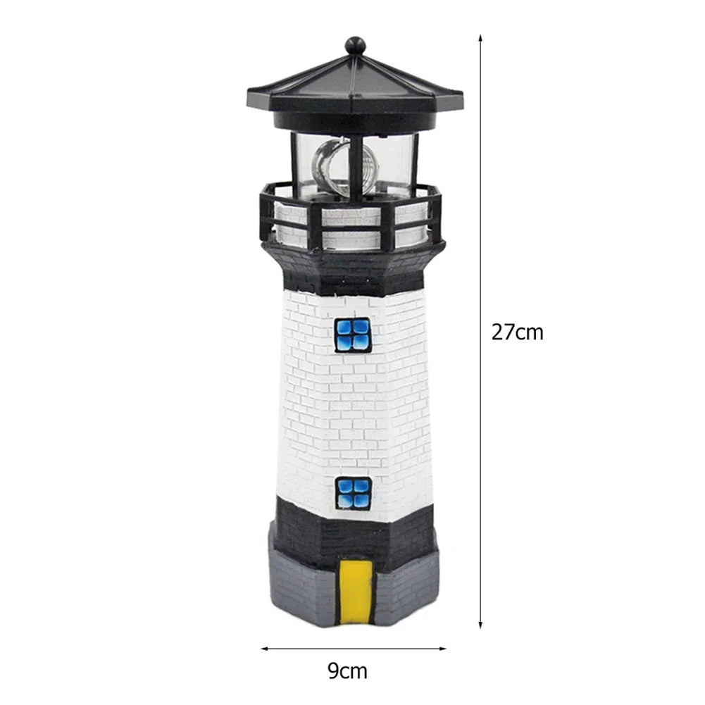 OceanGlow - Fyr Solenergi LED-lampa