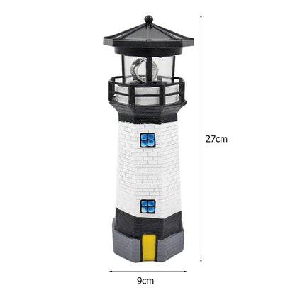 OceanGlow - Fyr Solenergi LED-lampa