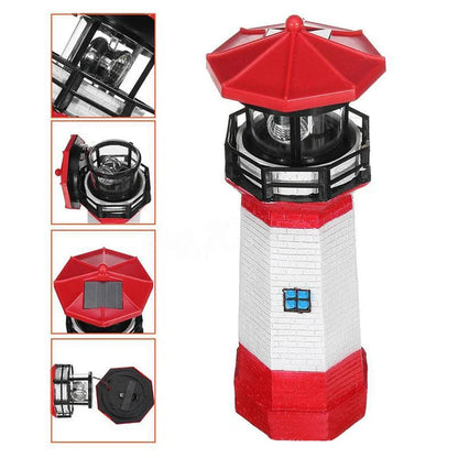 OceanGlow - Fyr Solenergi LED-lampa