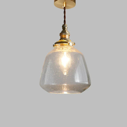 Kristall glas hänglampa