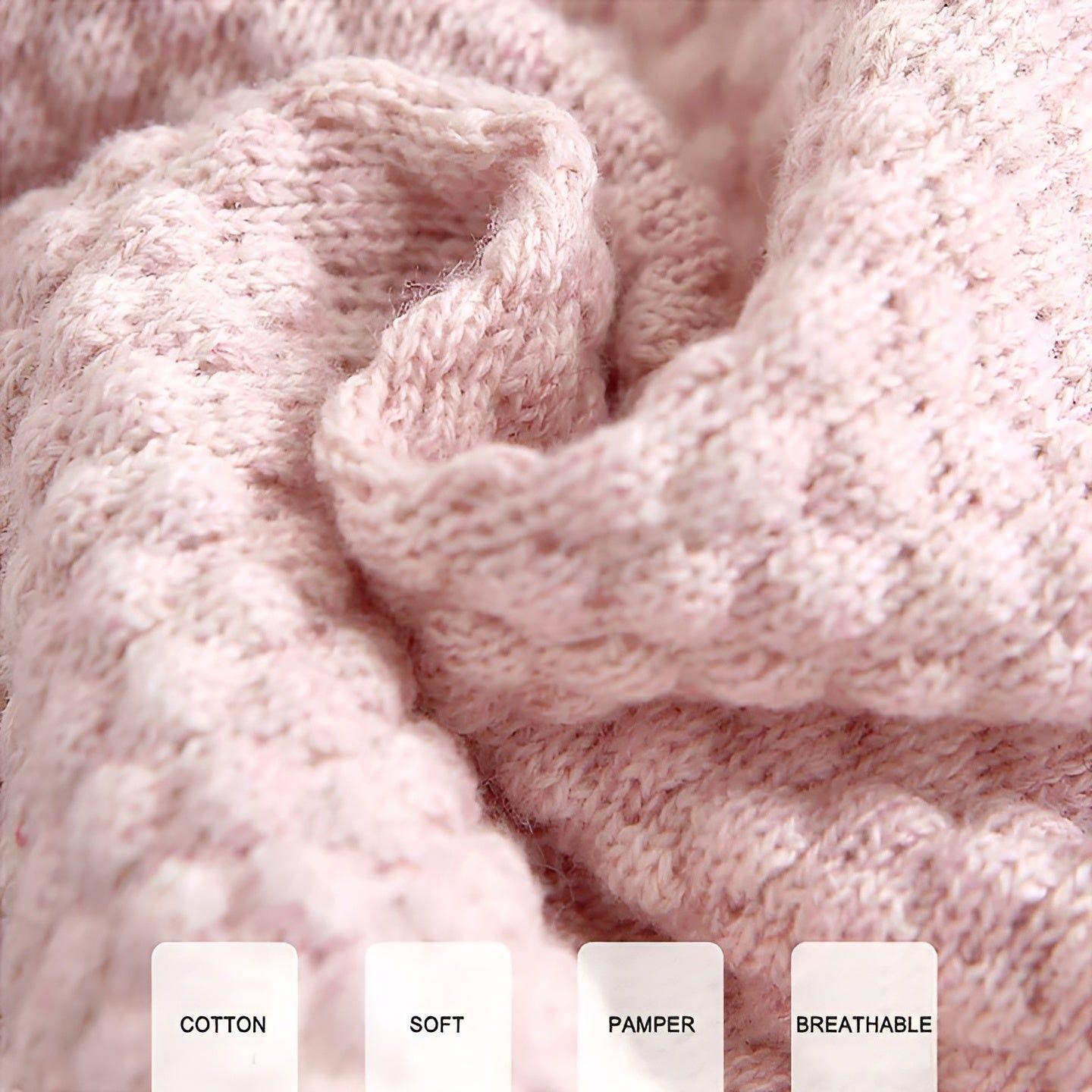 Cozy Knit - Unisex Stickat Matchande Set för Bebisar