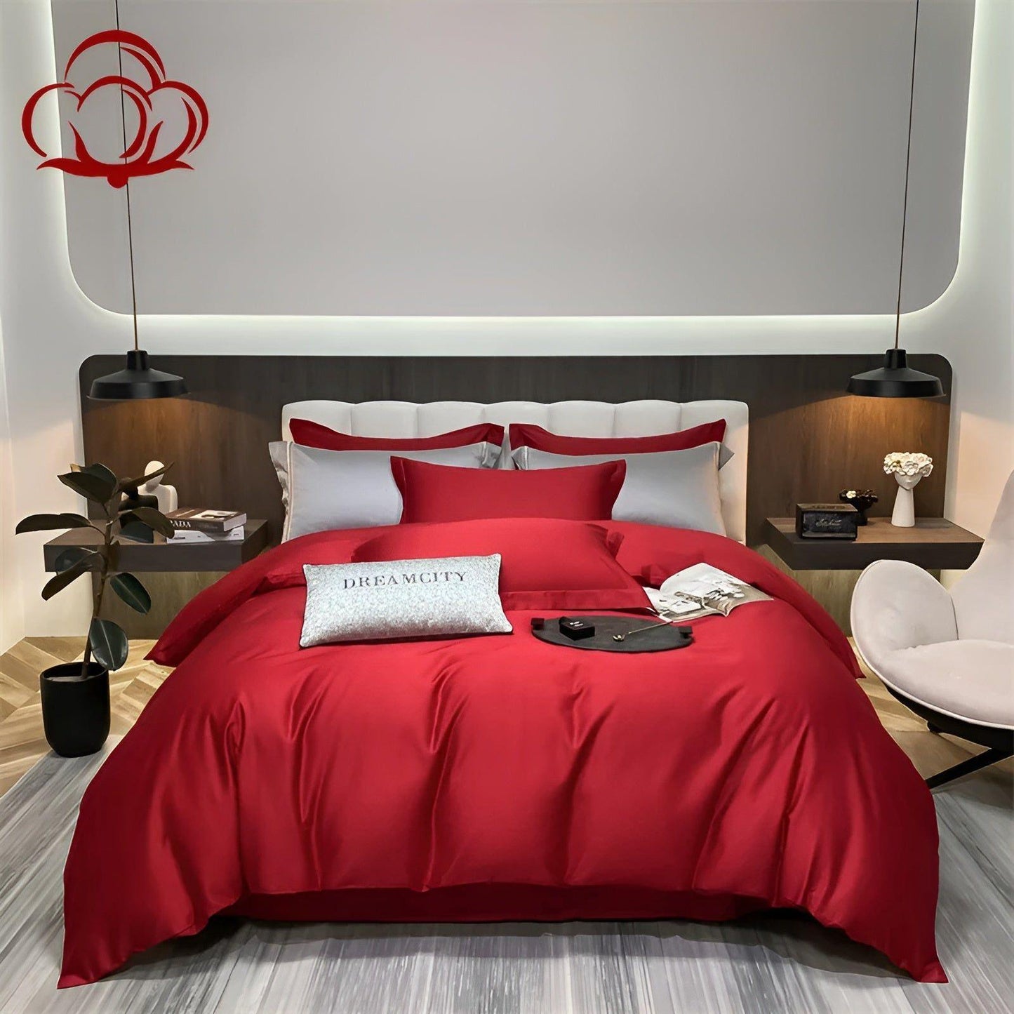 CuddleCloud Bäddsatser - Högkvalitativa sängöverdrag i mjuk bomull