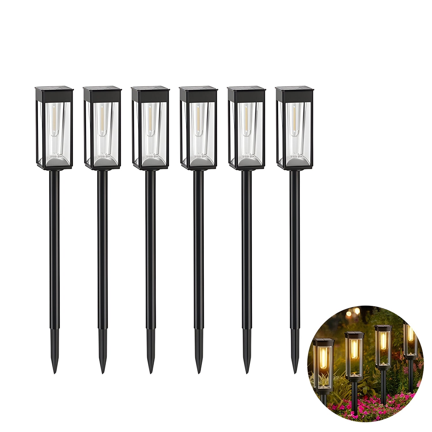 BrightBound Light – Solcellsdrivna LED-trädgårdslampor för utomhusbruk