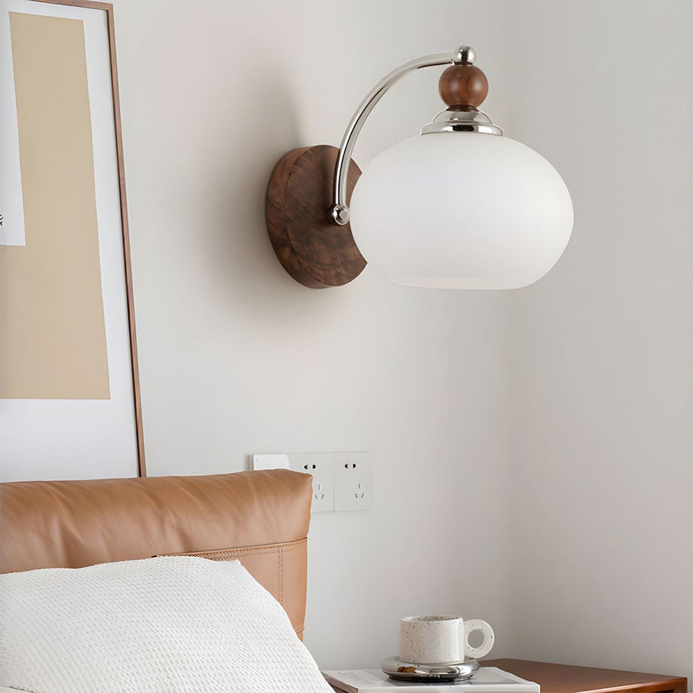 Modern svamp glas taklampett