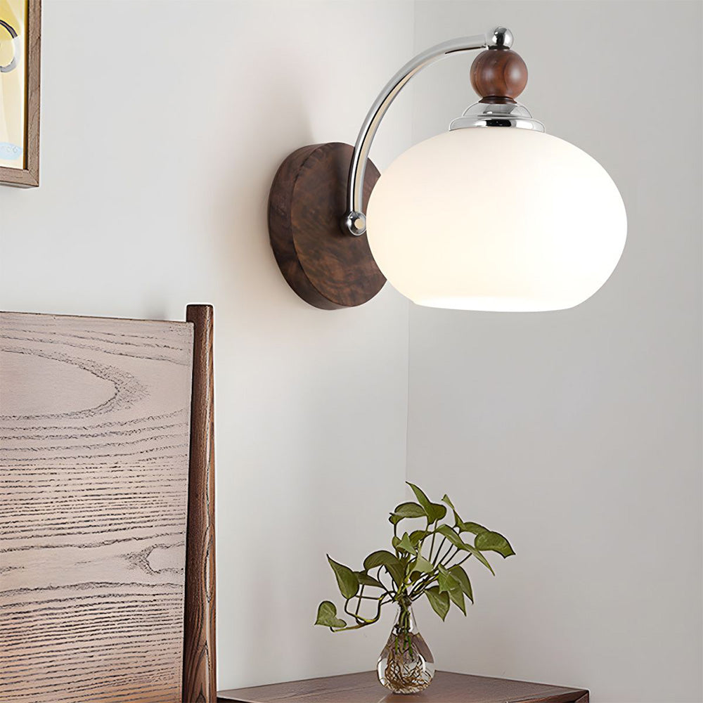 Modern svamp glas taklampett