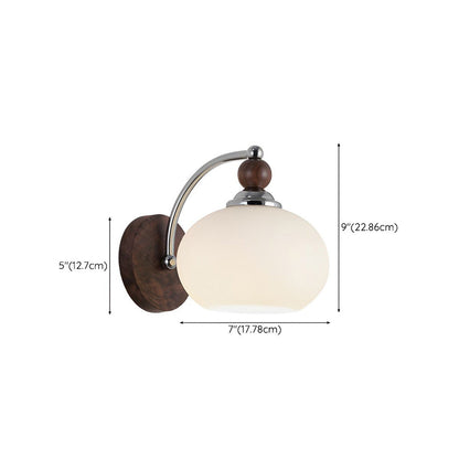 Modern svamp glas taklampett