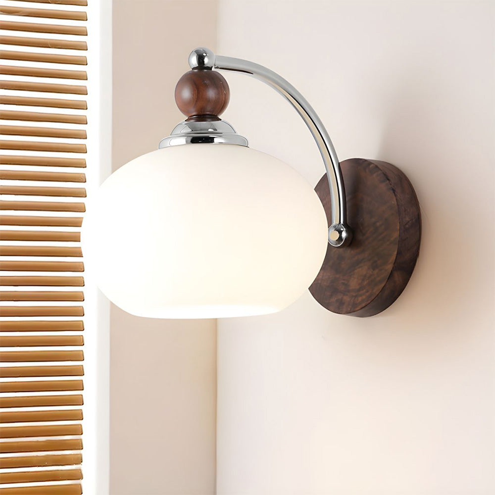 Modern svamp glas taklampett