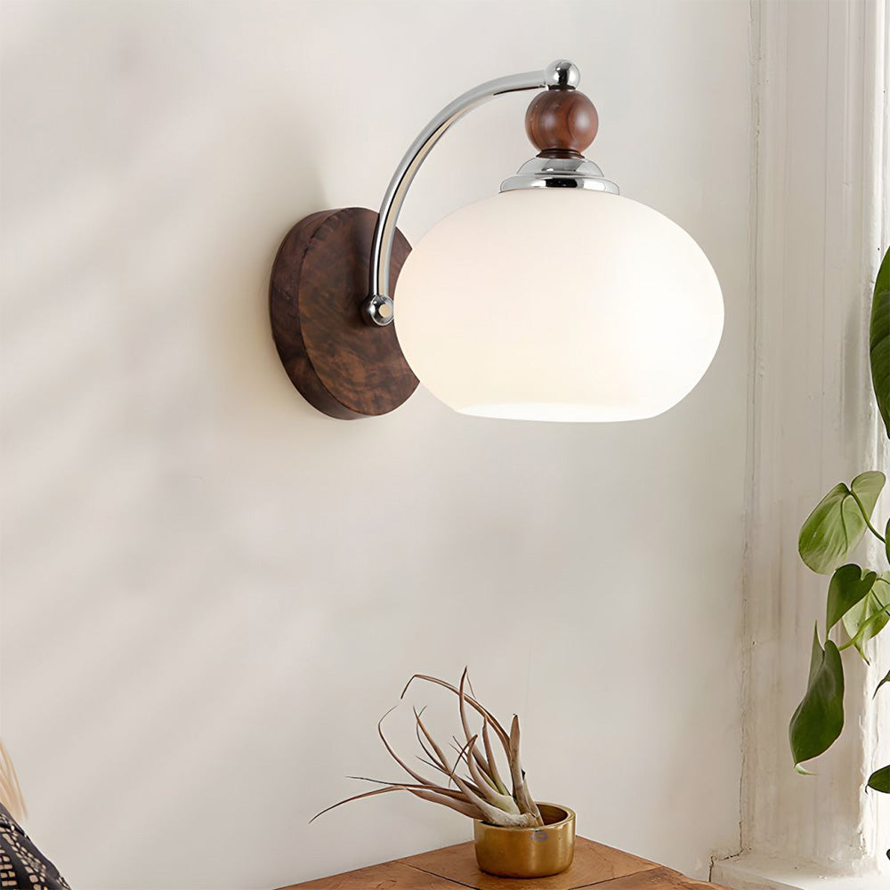 Modern svamp glas taklampett