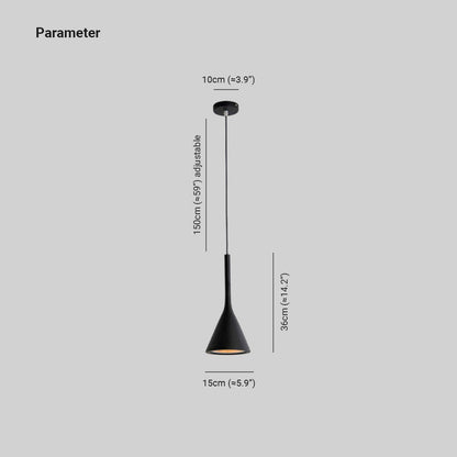 TriLuxe Modern Trekantig LED Taklampa