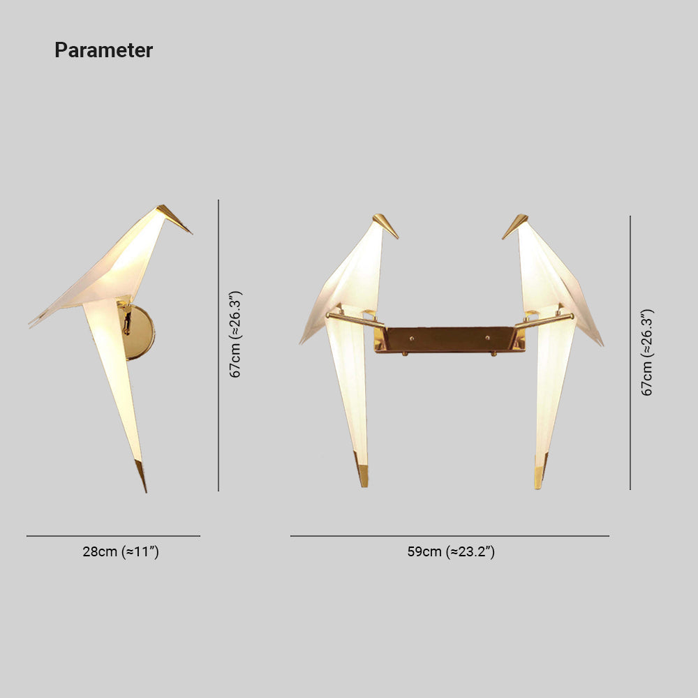 Clifford Design Vogel LED Inomhus Vägglampa Metall