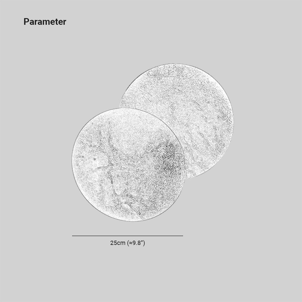 Elif LED Vägglampa - Guld/Röd Brons Metall