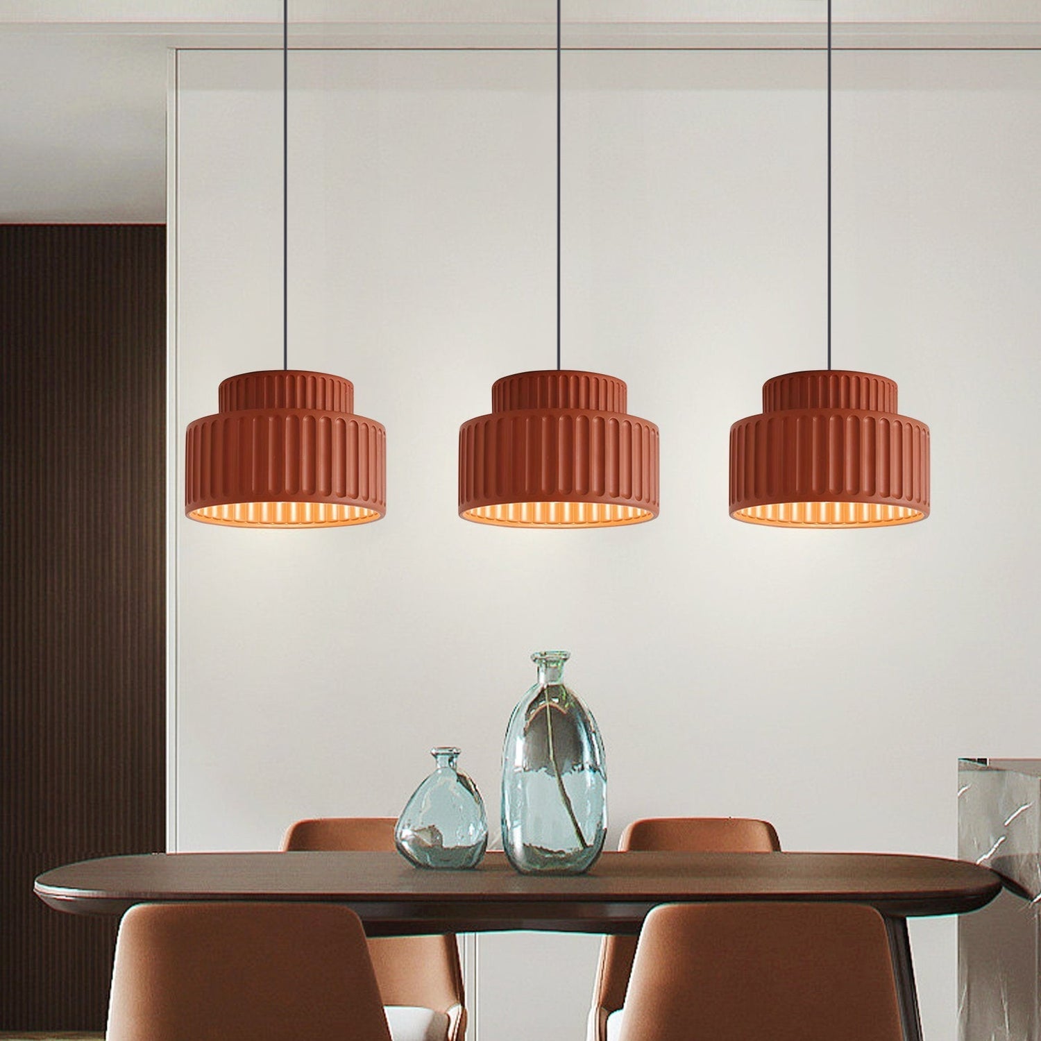 Bauhaus Enkel Modern Hartshänglampa