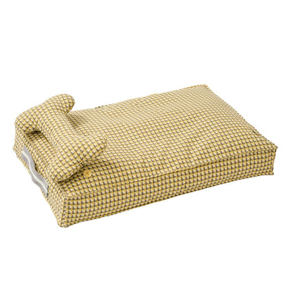 Vaffel Pluche Hundeseng Mjuk Stilig Ultra Mysig Tyg