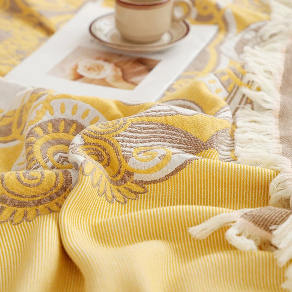 Wander Cotton Boho Mandala Filt