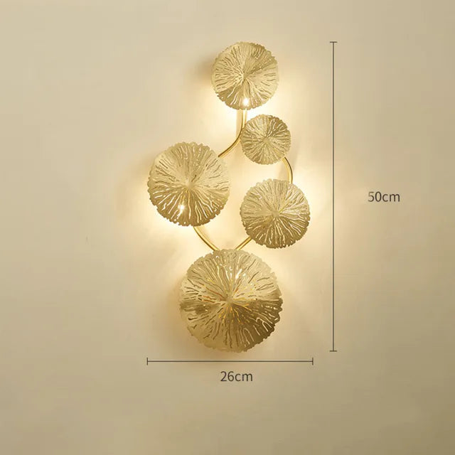 GoldenLuxe - Väggkandelaber med Klassisk Elegans