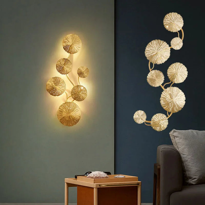 GoldenLuxe - Väggkandelaber med Klassisk Elegans