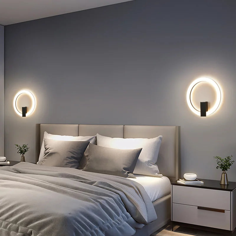 NordicGlow - Minimalistisk LED Vägglampa med Justerbar Arm