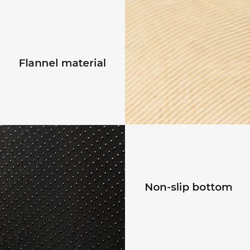 Rymlig &amp; Bekväm Hundsäng Fleece Plysch Hållbar Design