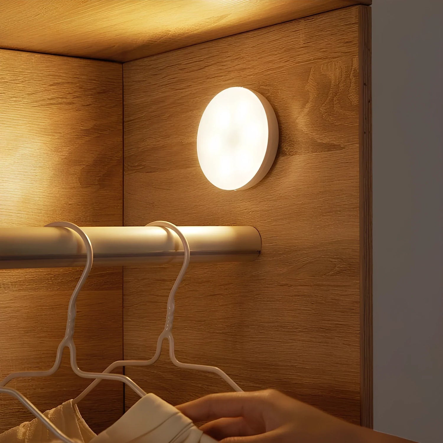 LED Nattljus Rörelsesensor Vägglampa