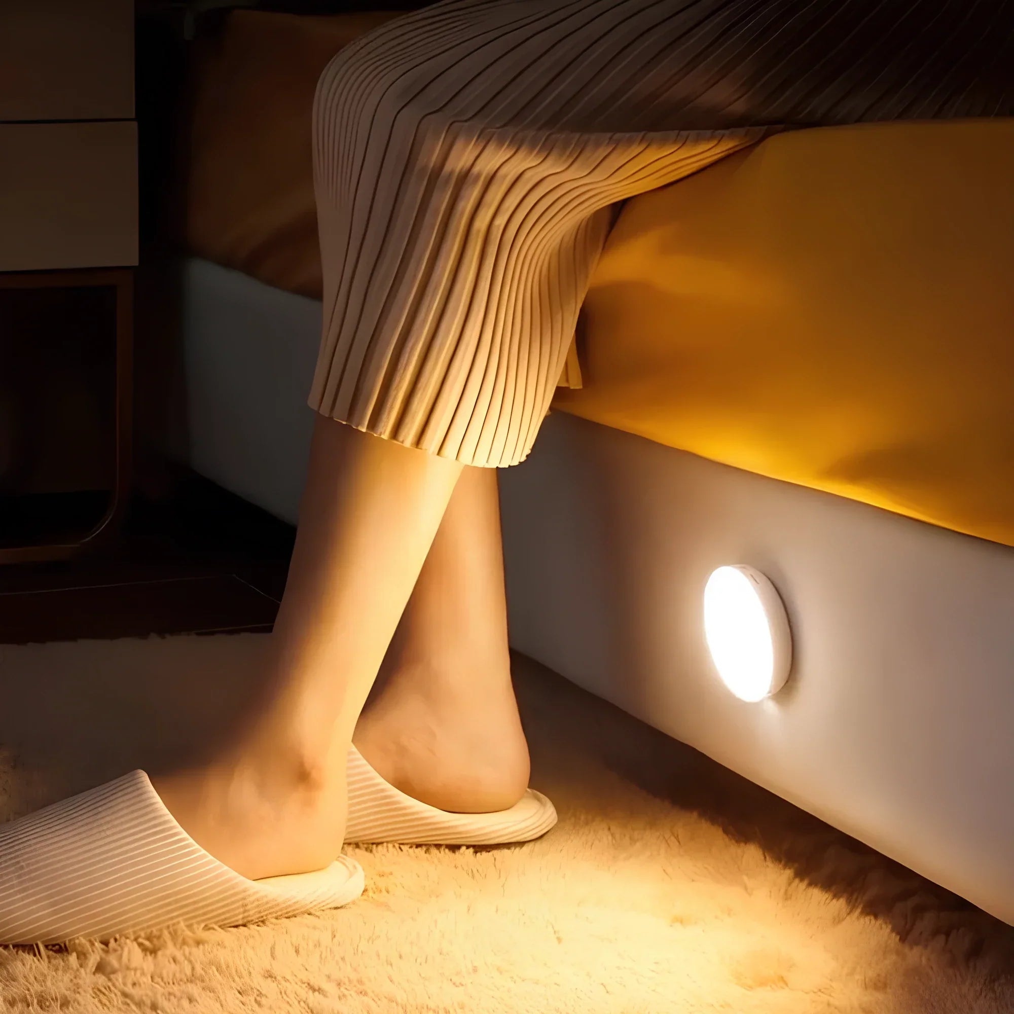 LED Nattljus Rörelsesensor Vägglampa
