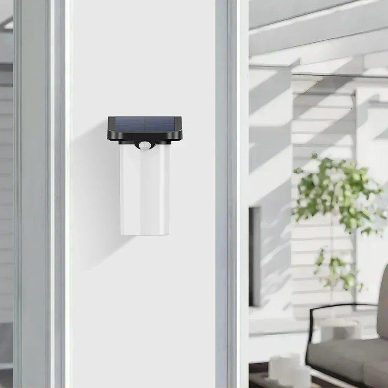 Carvallo Rörelsevaktlampa | LED Utomhusbelysning med sensor | IP65 Väderbeständig | 3000K Varmvitt