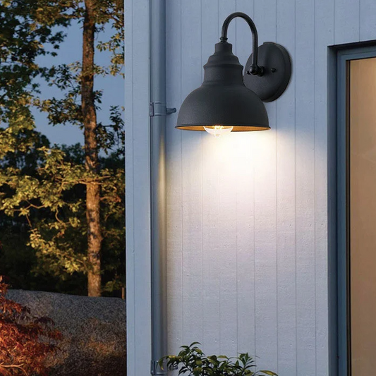 RetroGleam - Eleganta vattentäta vägglampor för utomhusutrymmen