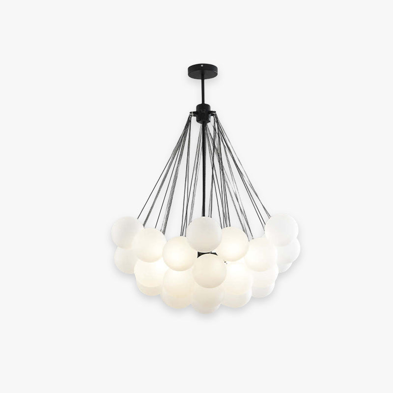 Glamora - Design Hänglampa i Metall och Glas