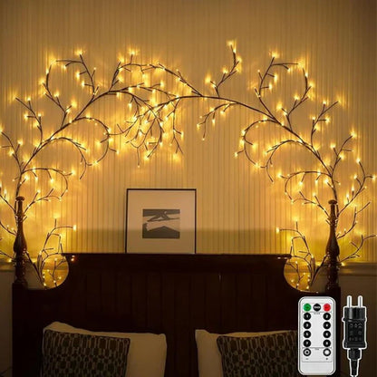 Fairy Vine Lights med LED-lampor – Mysig atmosfärbelysning