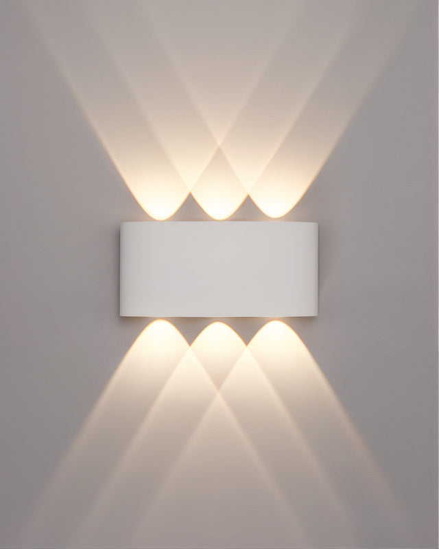 Carvallo Vägglampa | LED Utomhusbelysning IP65 | Modern & Väderbeständig | 25 cm Höjd