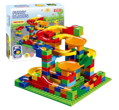 Marmor Race Track Builder – Skapa din egen racingbana med byggblock