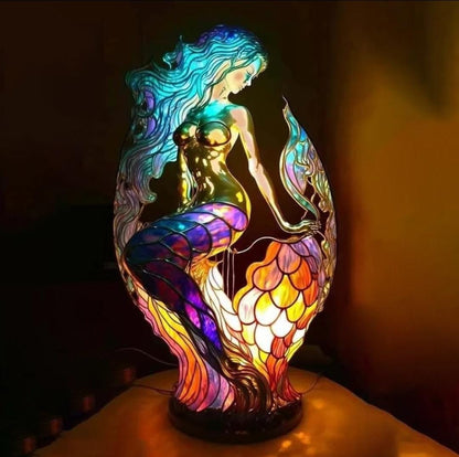 Carvallo - Färgglad Stained Glass Dekoration för Hemmet