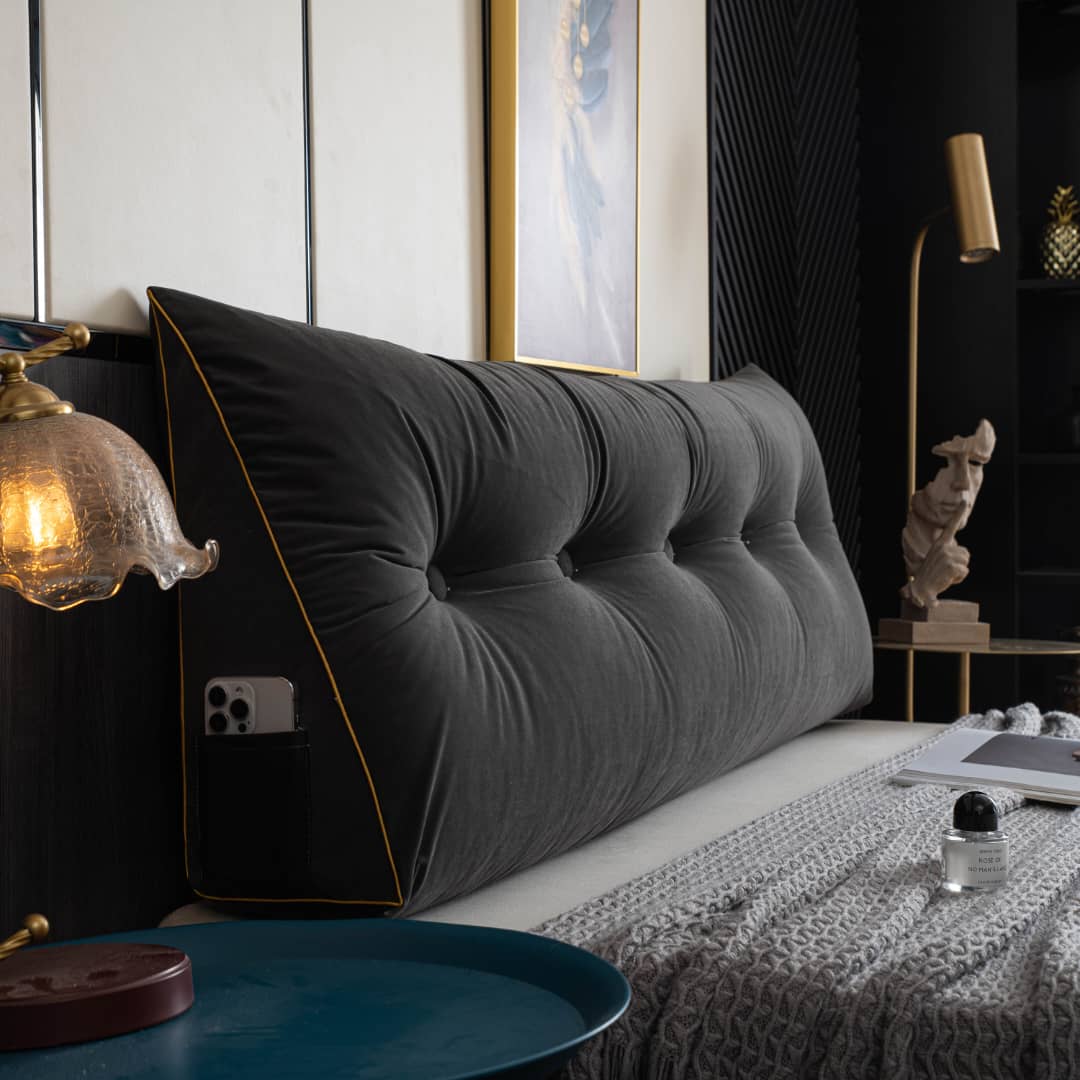 Carvallo – Luksuriös Ergonomisk Vinkelkudde för Rygg- och Nackstöd