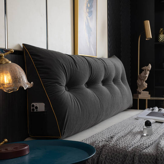 Carvallo – Luksuriös Ergonomisk Vinkelkudde för Rygg- och Nackstöd