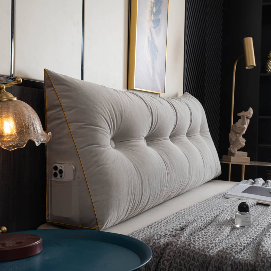Ultimate Comfort Wedge Pillow – Rygg &amp; Nackstöd för Avkoppling