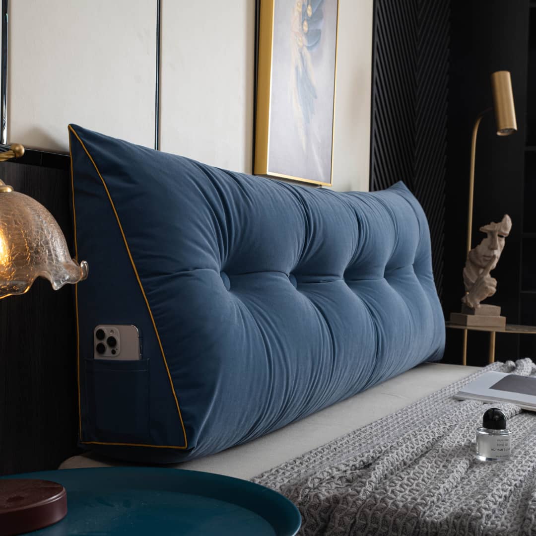 Ultimate Comfort Wedge Pillow – Rygg &amp; Nackstöd för Avkoppling
